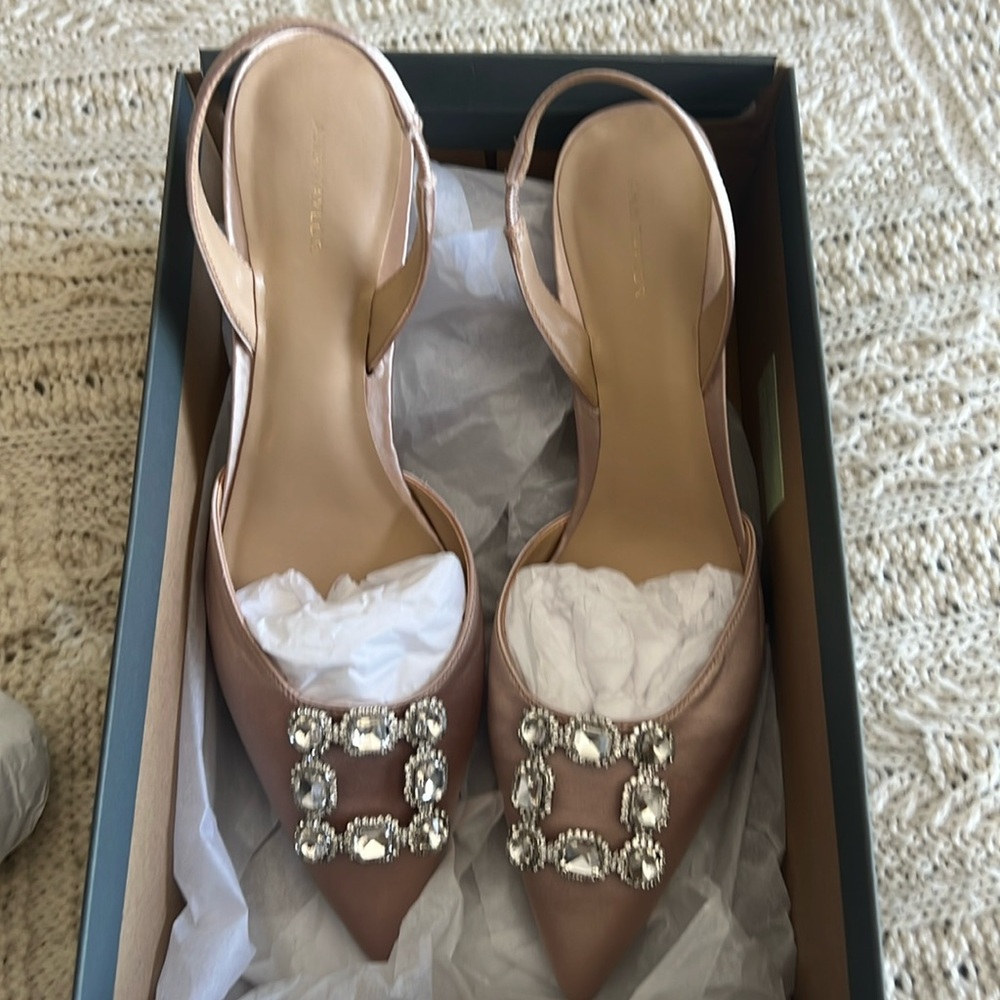 Ann Taylor sling back pumps